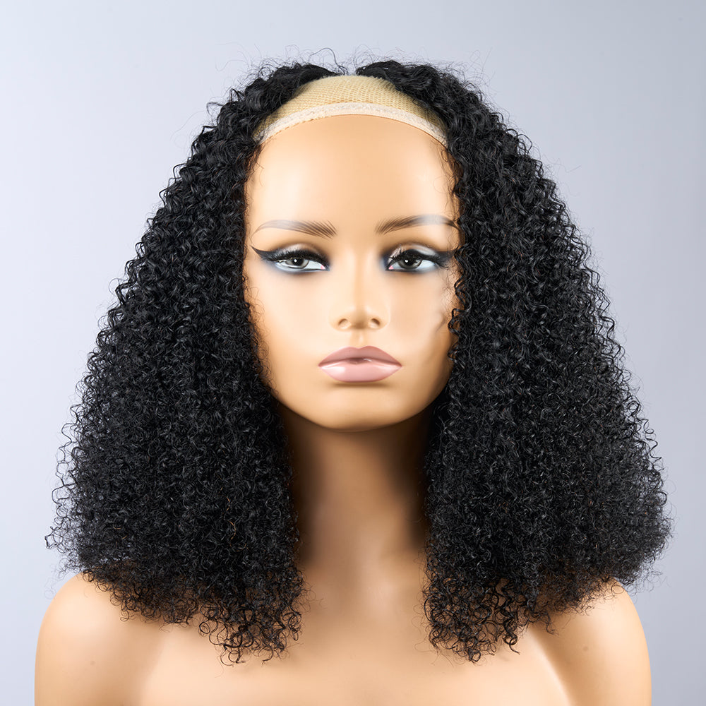 V PART WIG KINKY CURLY