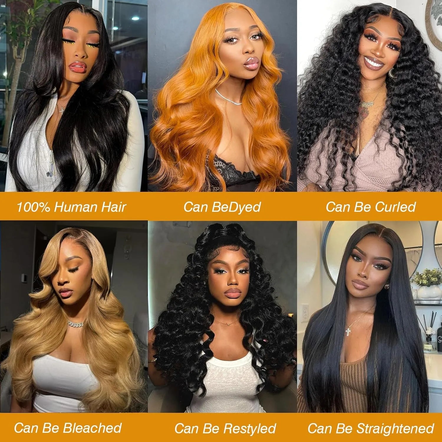 Human Hair Bundles Body Wave Bundles 10A Grade 100% Unprocessed Brazilian Virgin Hair 3 Bundles Deals Real Human Hair Extensions For Black Women Natural Black