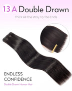 13A Raw Straight Bundles Human Hair Natural Black Hair Bundles 100% Raw Vietnamese Human Hair,Three Times the Lifespan