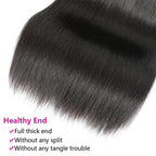 Silky Straight Human Hair Bundles 100% Unprocessed Brazilian Virgin Weave Bundles 10A Brazilian Human Hair 3 Bundles
