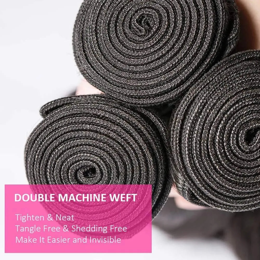 Body Wave Human Hair Bundles 100% Unprocessed Brazilian Virgin Weave Bundles 10A Brazilian Human Hair 3 Bundles