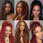 Human Braiding Hair for Boho Braids 18 Inch 100g 2 Bundles/Pack Deep Wave 12A Curly Brazilian Virgin Hair Extensions No Weft Knotless Bulk
