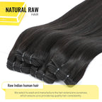 Raw Bundles Human Hair, No Tangle Shedding, Keep Texture Silky Soft after 89 Times Washes, 13A Raw Indian Bundles Triple Lifespan Chemical Free